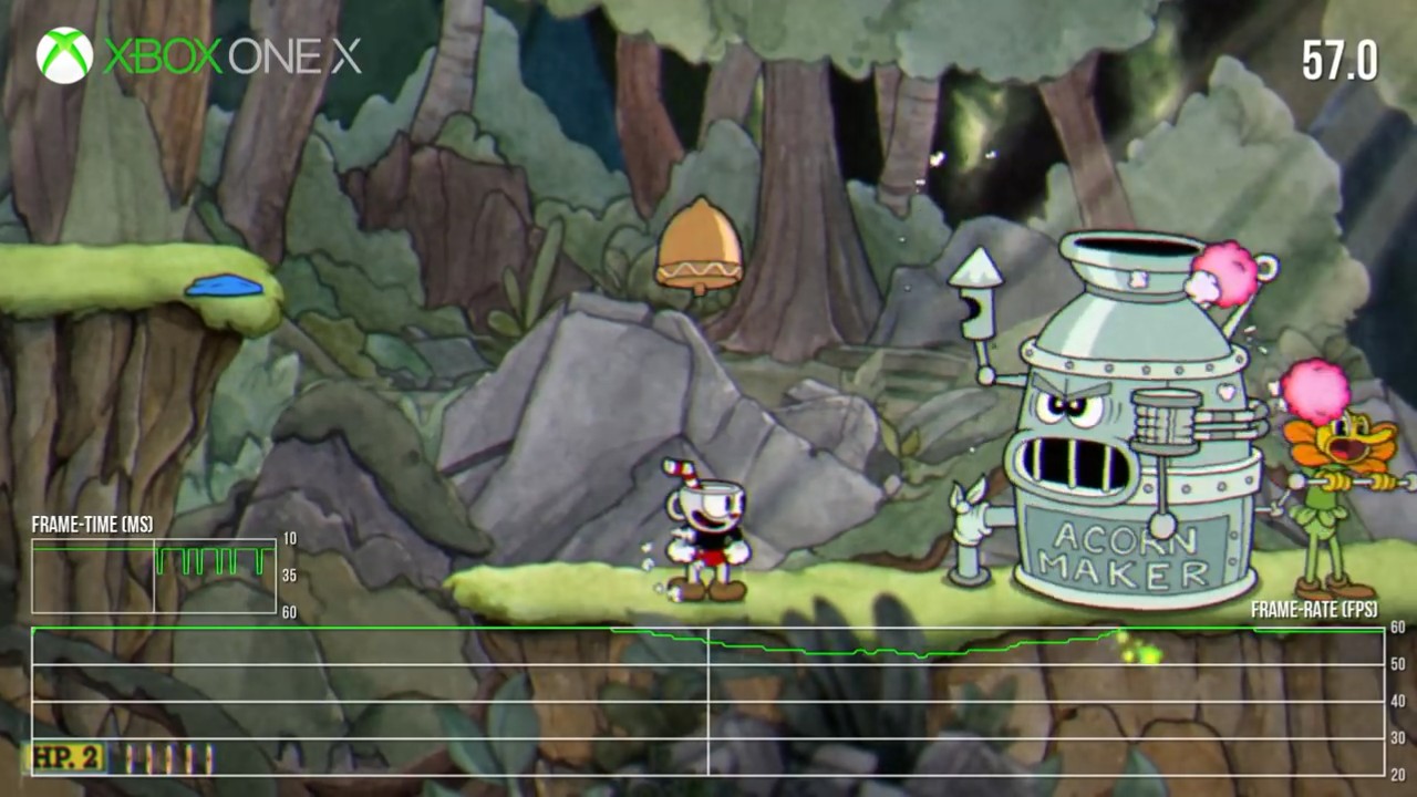 switch版《茶杯头》性能测试 帧数竟然比xbox还稳