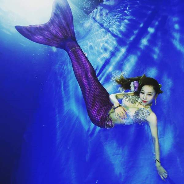 tcsl 小姐姐cos《fgo》女王斯卡哈 黑丝长枪英武魅惑