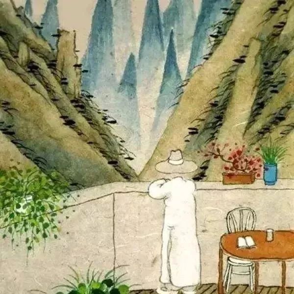 老树画画:放假未必远行,周遭也有风景,窝在家里蛮好,省得各种折腾。|江湖|十万山|人世_新浪新闻