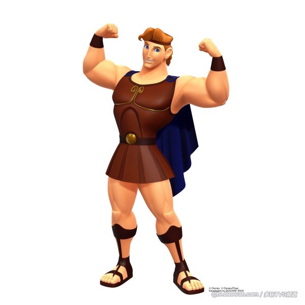 茨,奥林匹斯世界的截图中则展示了《大力士海格力斯》中的冥王哈迪斯