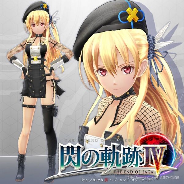 falcom公布《闪之轨迹4》角色亚莉莎新dlc服装