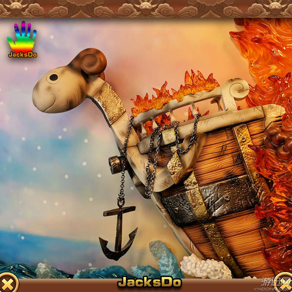 《海贼王》梅丽号雕像开启预订 草帽团众人表情神还原