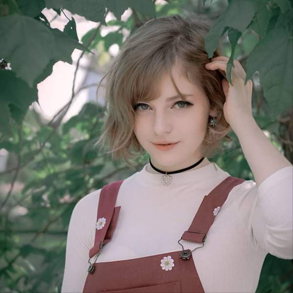 空灵系混血正妹ellafreya私房写真盛世美颜仙气十足