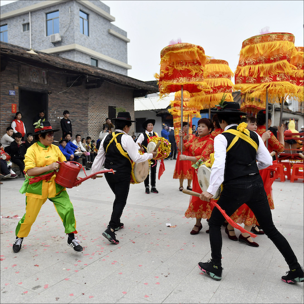 去漳州林前村看中国版的泼水节
