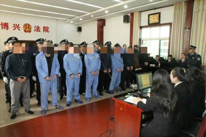 2019年10月13日下午,由博兴县人民检察院提起公诉的刘展云等人黑社会