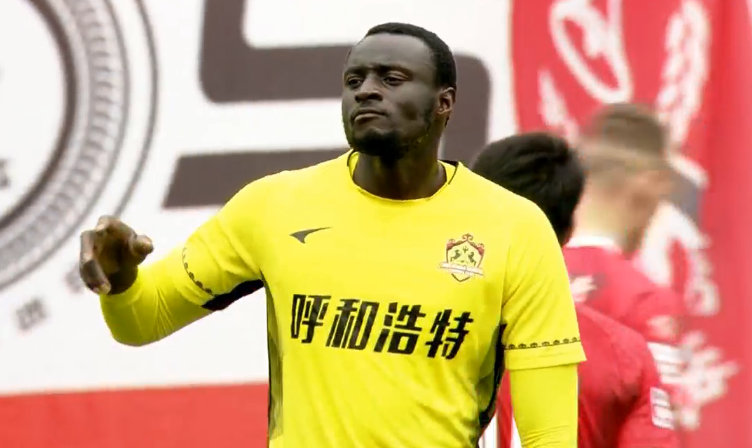 中甲-埃万德罗破门VAR取消桑戈尔进球 四川1