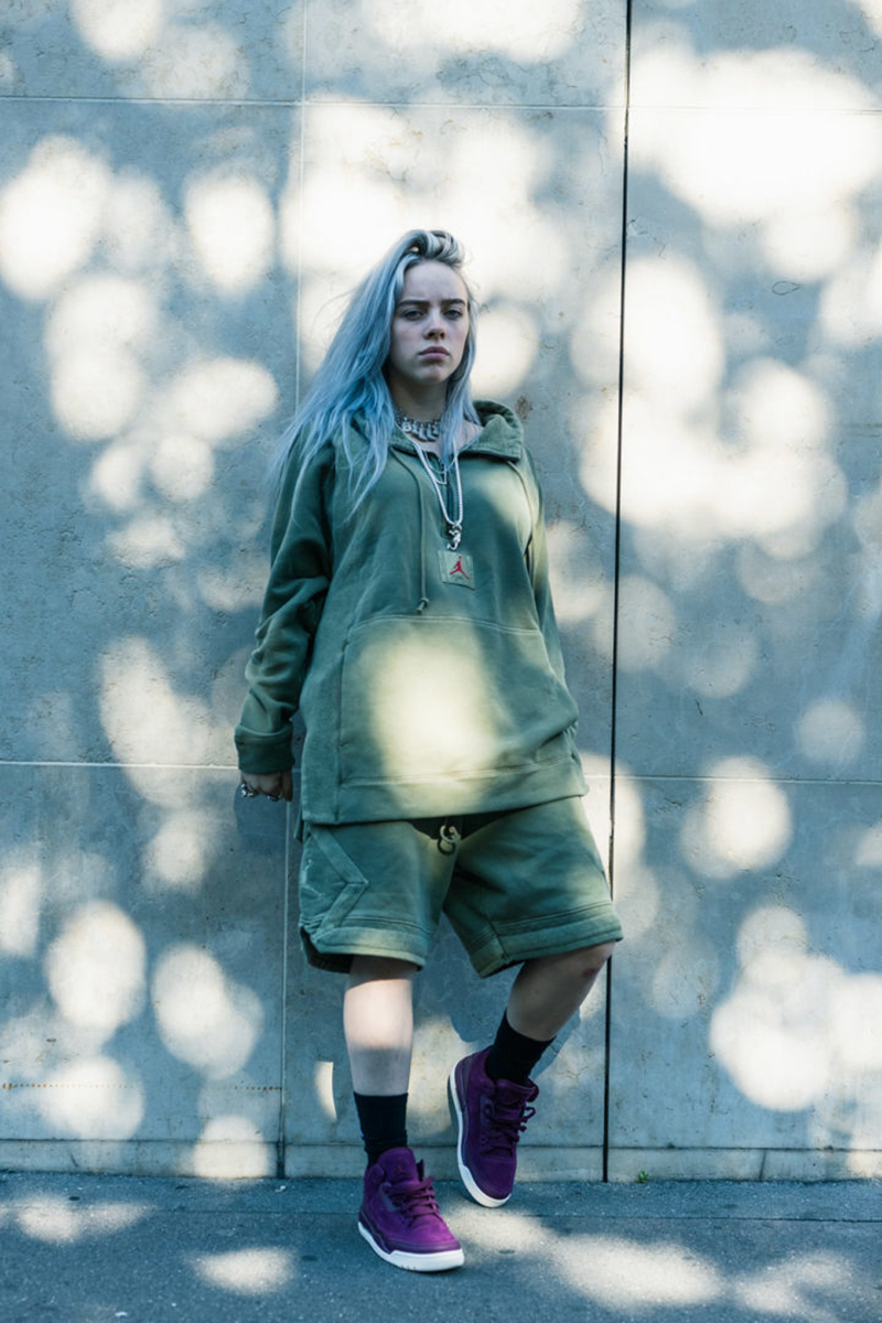 billieeilish上脚示范airjordan3bordeaux九月发售