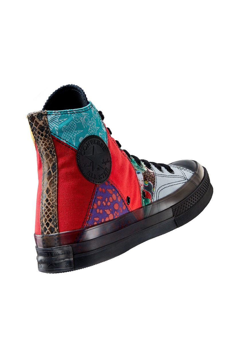 百家衣拼布装扮!converse 农历新年系列本月即将发售