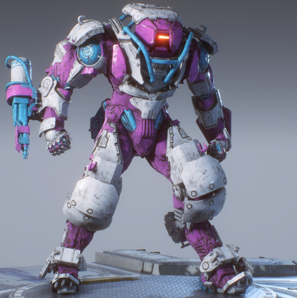 这是什么品味?国外玩家分享的《圣歌》机甲涂装