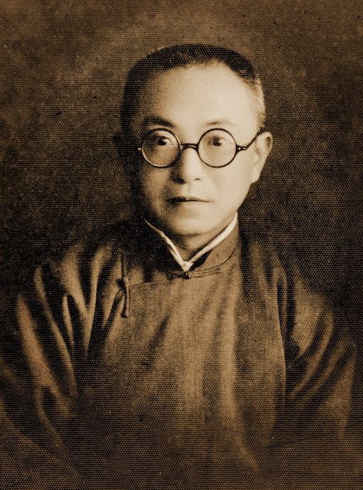 汪辟疆先生王伯沆先生画像 黄养辉 绘程章灿说,每句诗之后,都有一个