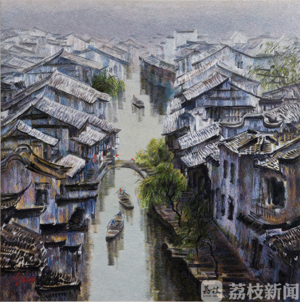 "以针代笔墨 以线为丹青" 非遗传人乱针绣作品展11月16日亮相常博