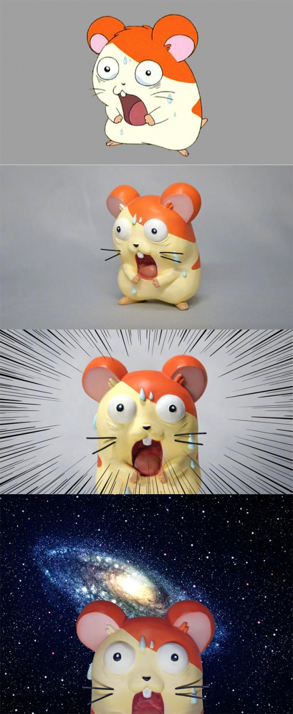 日本沙雕手办小哥めーちっさい最新作品出炉 逆风行走的两脚猫