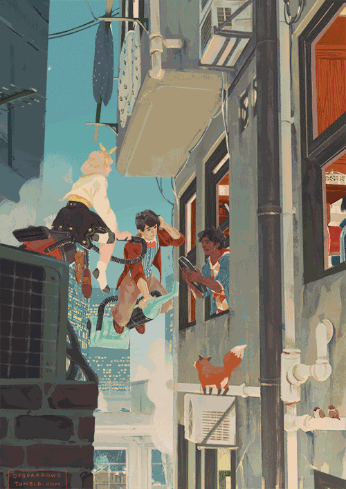 插画丨爱情在插画师眼里,就是一个有趣的gif