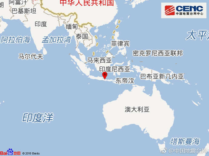 印尼今晨再次遭遇6级地震已造成多人伤亡
