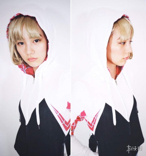 日本女演员能年玲奈cos《蜘蛛侠平行宇宙》格温!