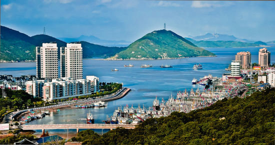 岱山渔港经济区图片