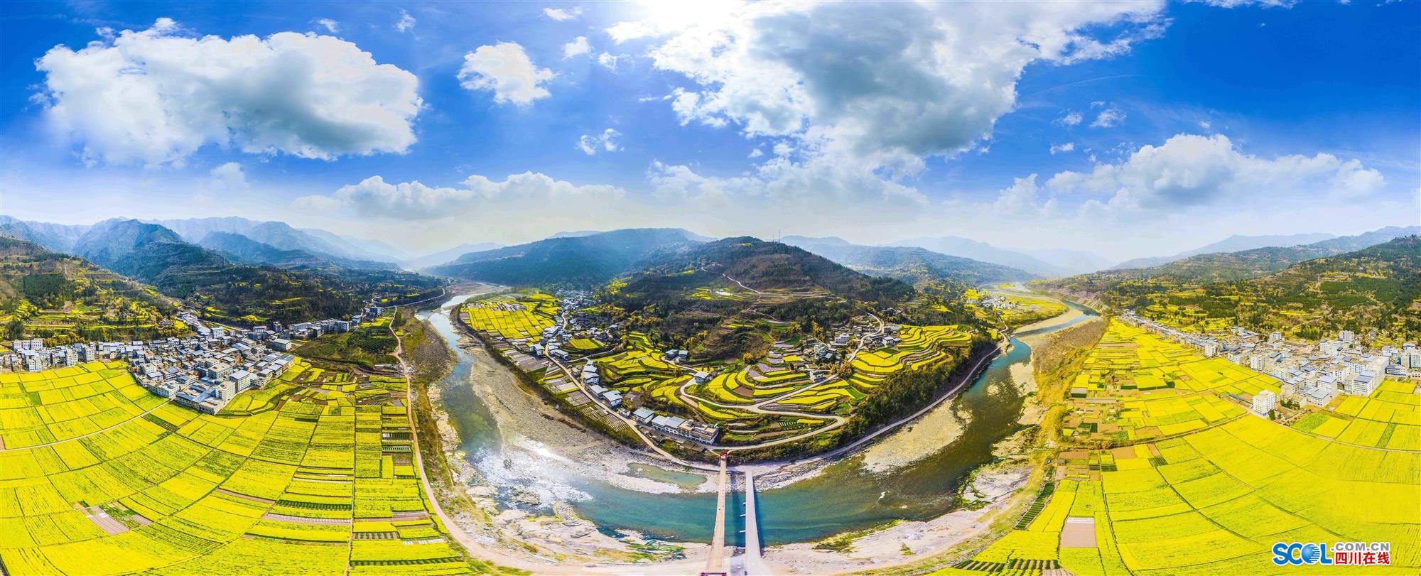 通江县第二届"新场·油菜花海"文化旅游节将于3月29日开幕