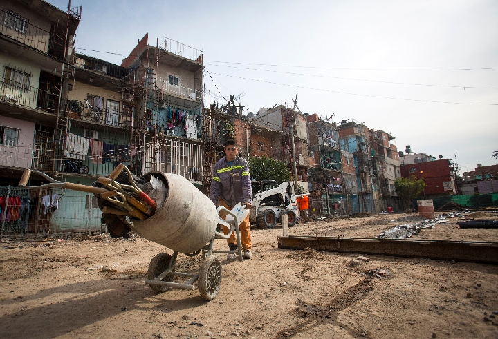 阿根廷首都贫民窟里的新气象