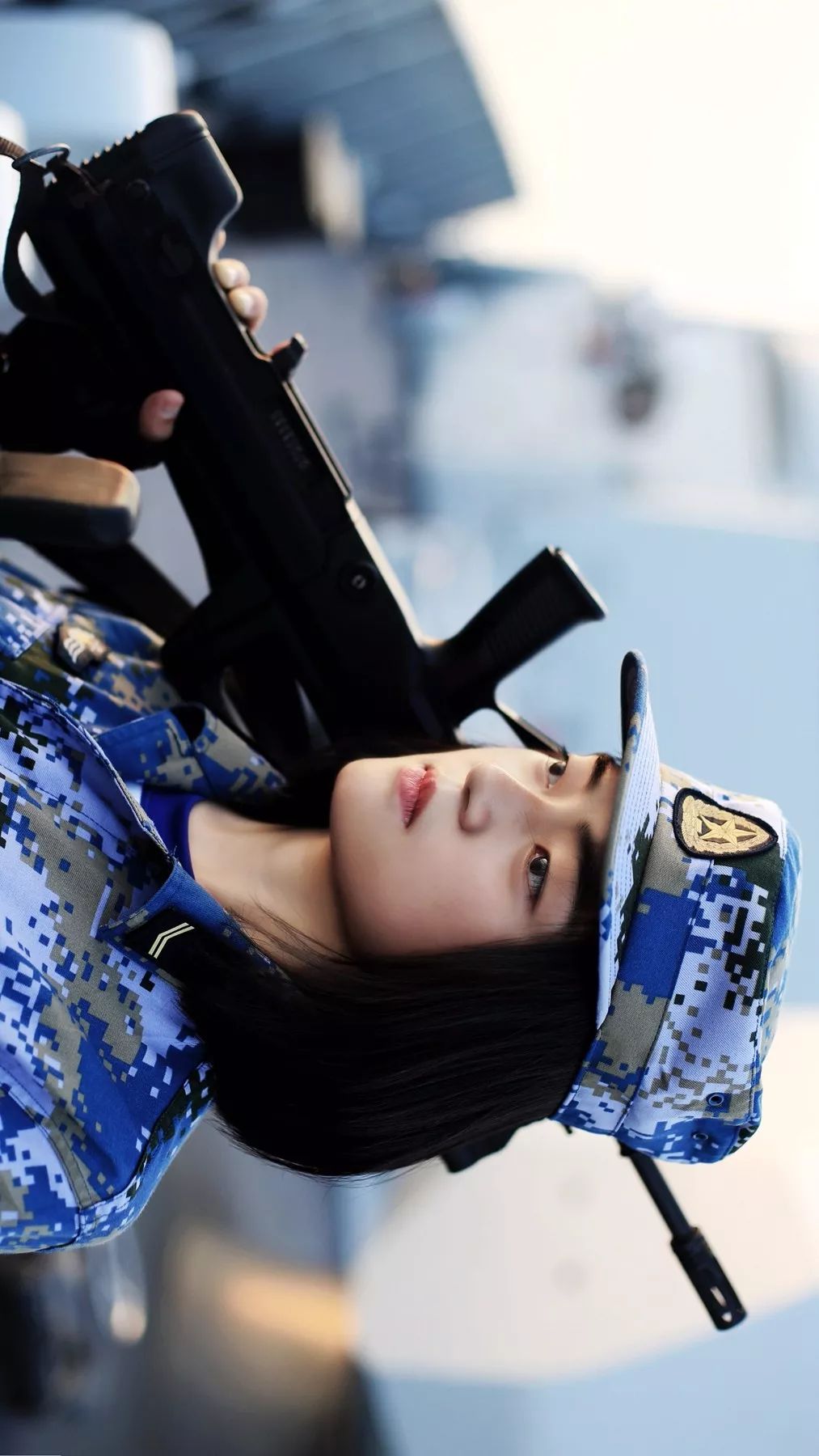 影像志舰艇女兵你战斗的样子真美