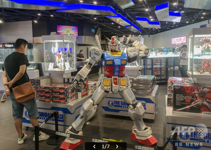 终于等来了!外媒关注万代中国官方高达上海旗舰店已开张