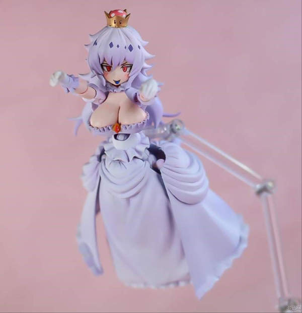 手工帝"魔改"幽灵姬可动手办 波涛胸涌细节精致