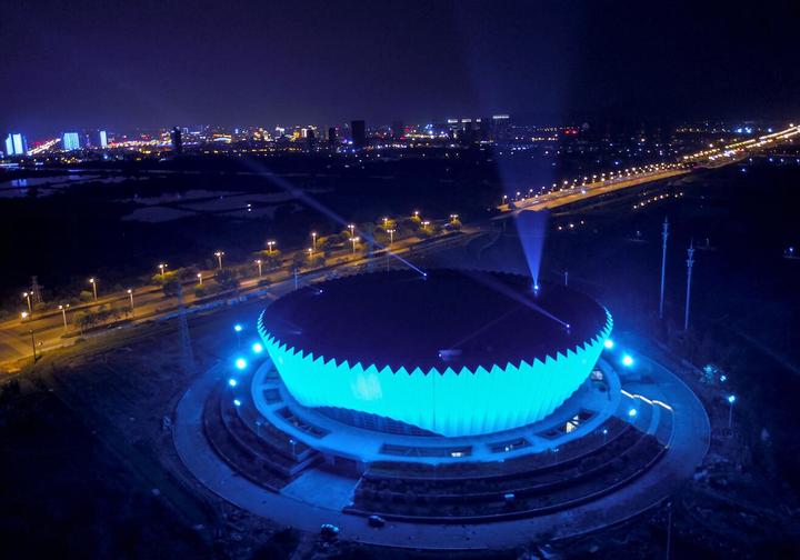 体育馆正式落成 东阳再添新地标