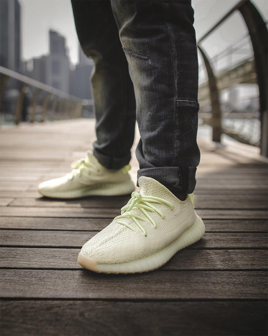 唯一没有跳票的黄油 yeezy 350 boost v2 "butter" 月底发售!