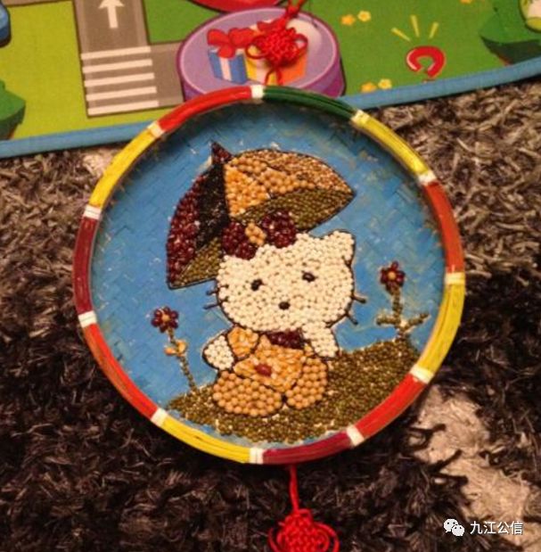 竹匾diy创意绘画试过没?本周六来九江图书馆发挥你的无限创意