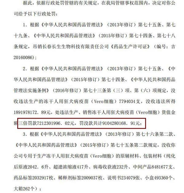 刚刚假疫苗案主角宣告破产了