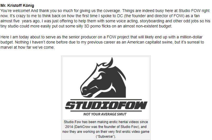 马头社虚幻4引擎表现很棒不做游戏可惜了