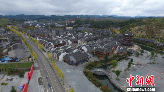 资料图:黔南州瓮安县猴场镇.