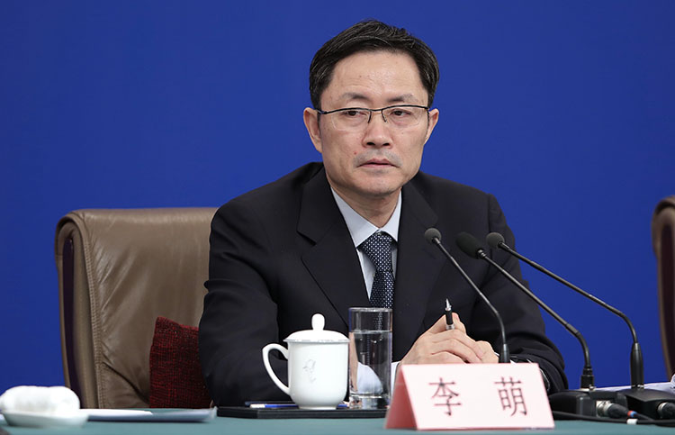 科技部副部长李萌出席记者会.科技部战略规划司司长许倞出席记者会.