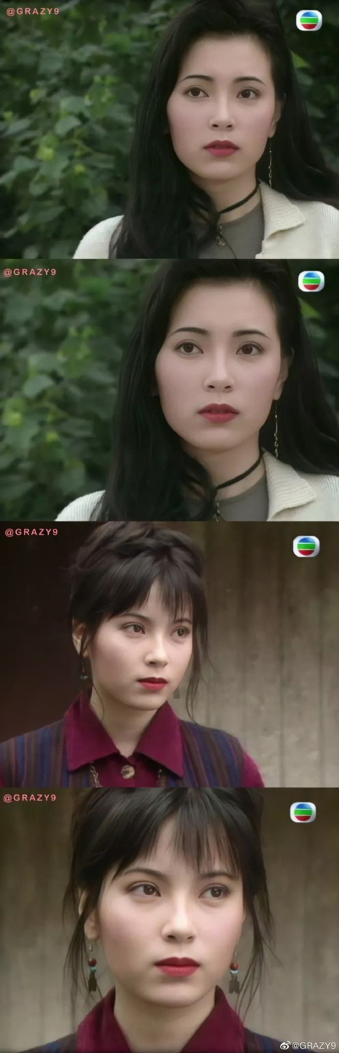 最美郭芙傅明宪明艳甜美挂真是一见难忘的喜欢