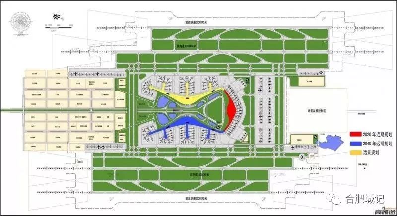 合肥新桥机场二期,预计投资84亿,包括新建一个27万平方米的航站楼