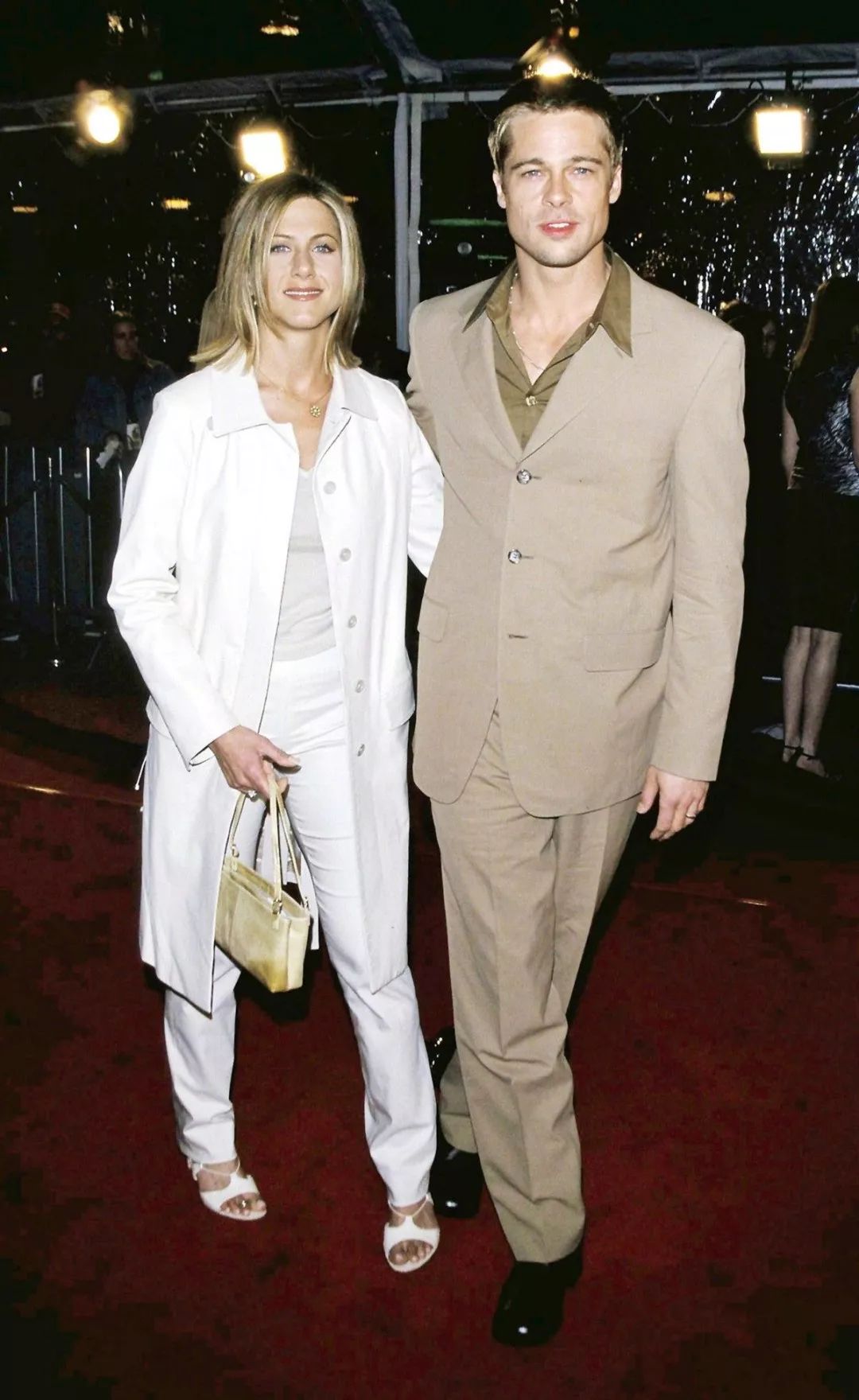 彩虹屁当年的好莱坞金童玉女皮特和安妮斯顿真是太美好了