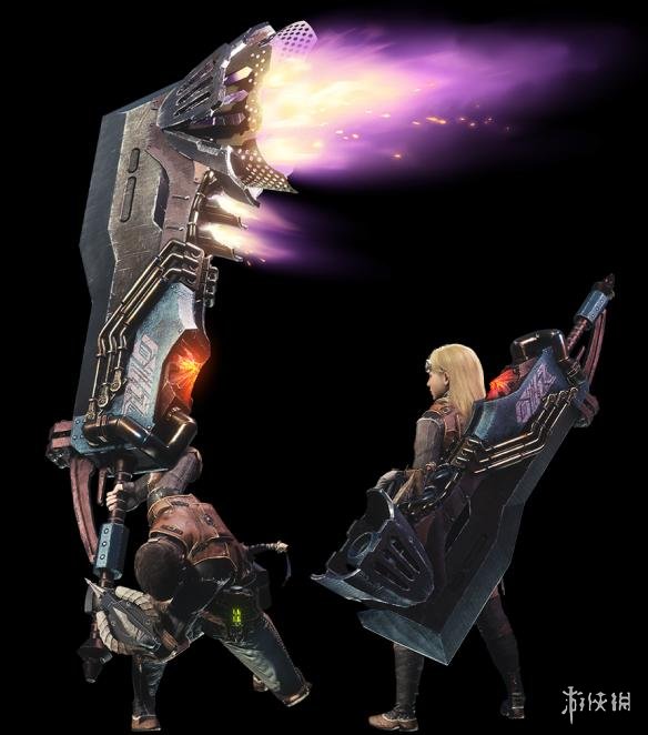 《怪物猎人世界》粉丝设计大赛武器前瞻 高科技火箭喷射大剑!