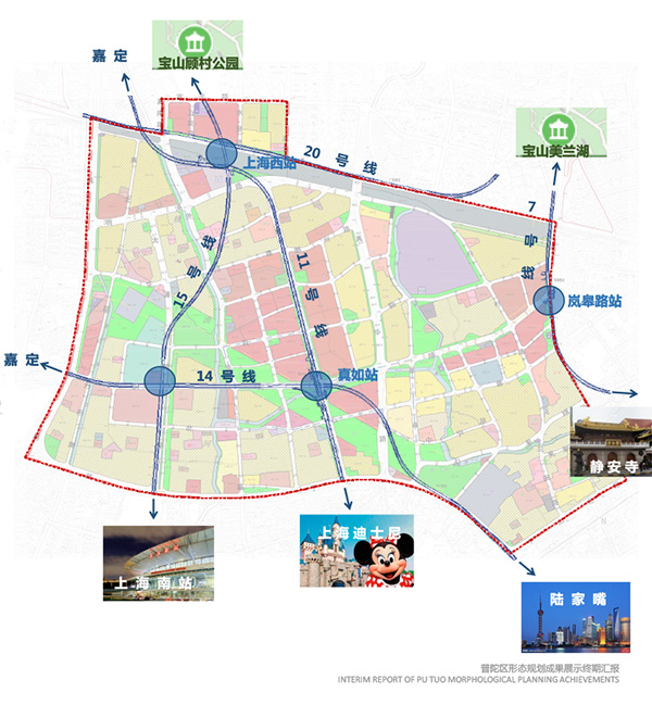 上海真如城市副中心新一轮规划首发:核心区将汇聚五条轨交线