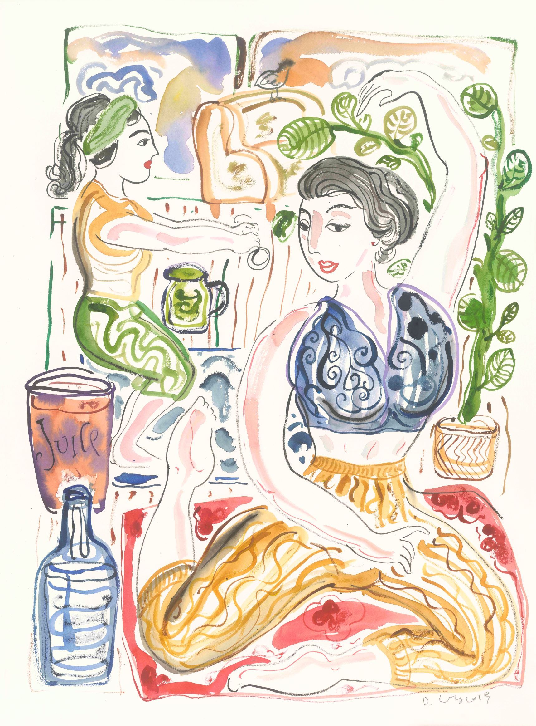 把出差变成一件好玩的事儿铂尔曼携艺术家龙荻推出画作