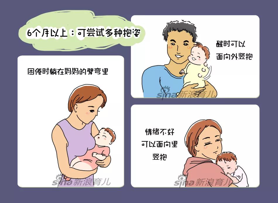 6月以上:多种抱姿抱宝宝的注意事项1抱宝宝的注意事项2抱宝宝的注意