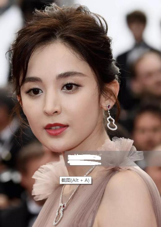 娜扎红毯外媒无p照片:这鼻子看着要窒息,整套葫芦首饰好老气!