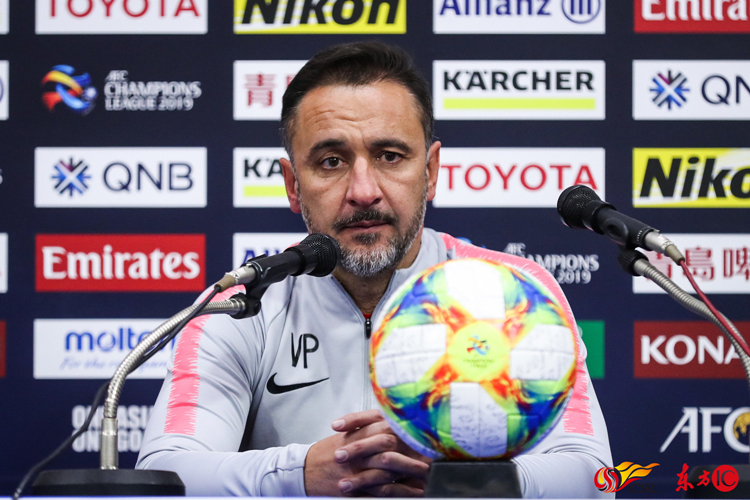 亚冠-赛后 | 佩雷拉:满意球员的斗志 相信球队有