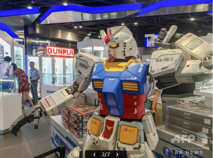 终于等来了!外媒关注万代中国官方高达上海旗舰店已开张