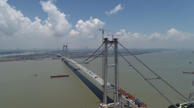 虎门二桥顺利合龙,预计明年上半年通车