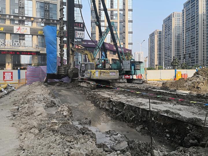 我奋斗我骄傲丨五一不放假 绍兴地铁工人加紧施工|施工|基坑|施工现场