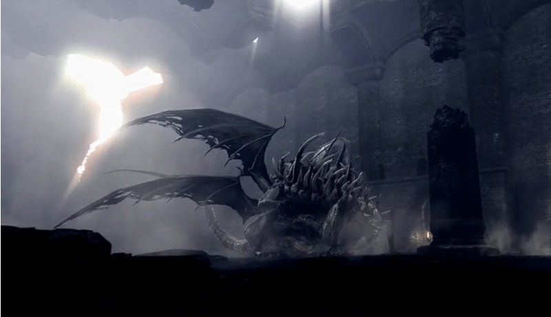 粉丝自制《黑暗之魂》电影级短片 贪食龙霸气出场