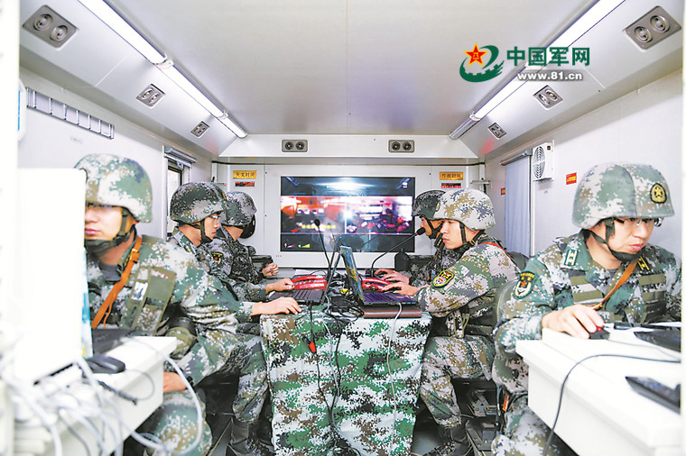 该旅列装的指挥方仓 图源：中国军网