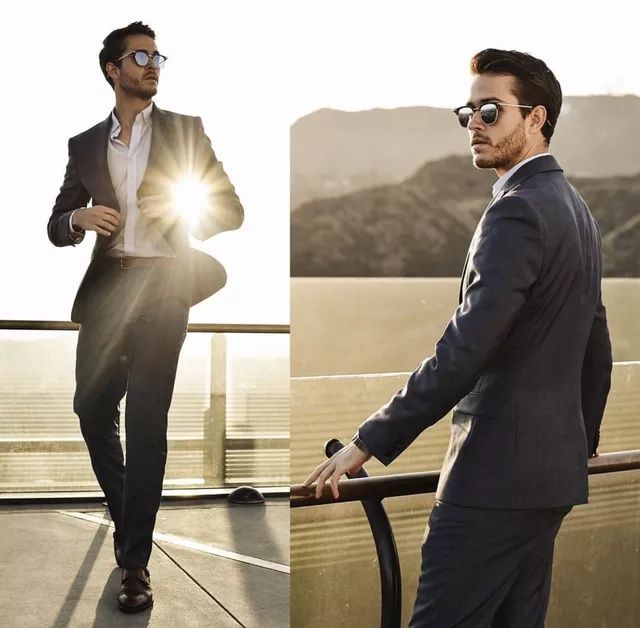 穿搭教科书adam gallagher,摒弃土直穿法,变身时尚王子!