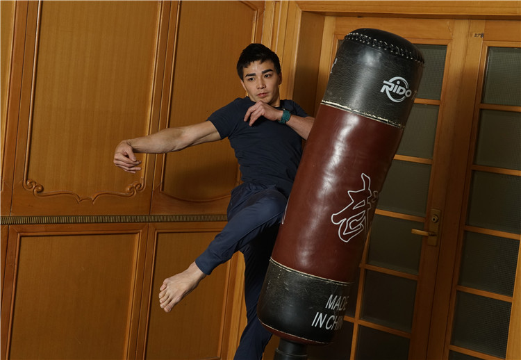探访海王好莱坞华人演员林路迪的日常训练
