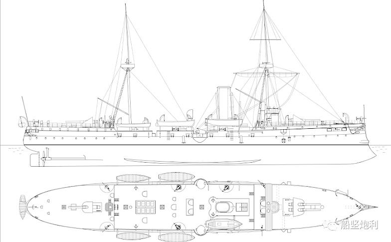 这份致远舰原厂图纸我们找了20多年