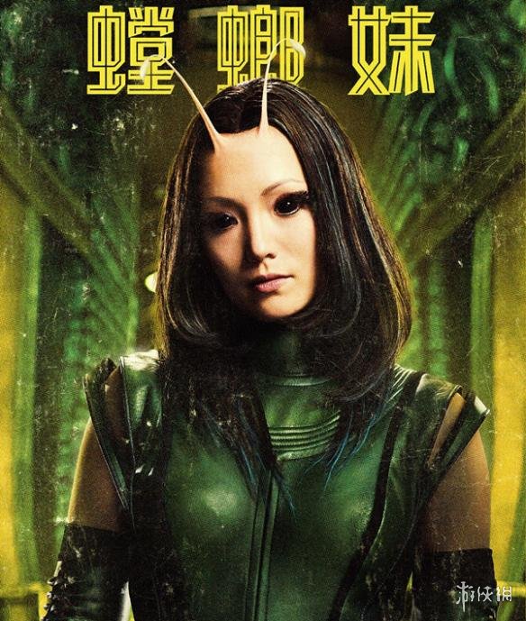 战斗民族小姐姐cos《银河护卫队2》螳螂妹 相似度max!